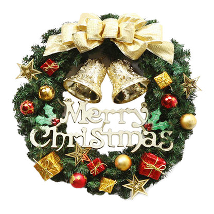 Christmas Wreath Simulation Garland Holiday Decoration