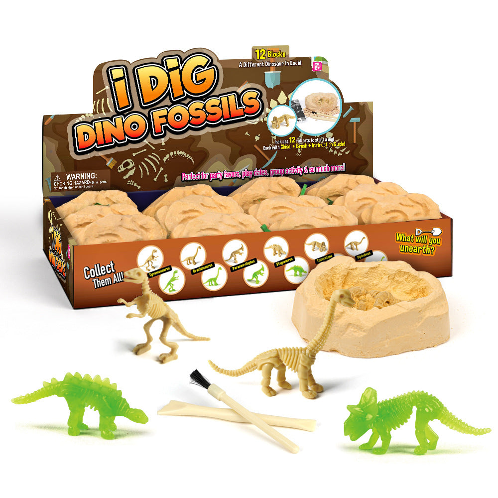 Children's Toy Dinosaur Egg Archaeological Excavation Dinosaur Model Gift