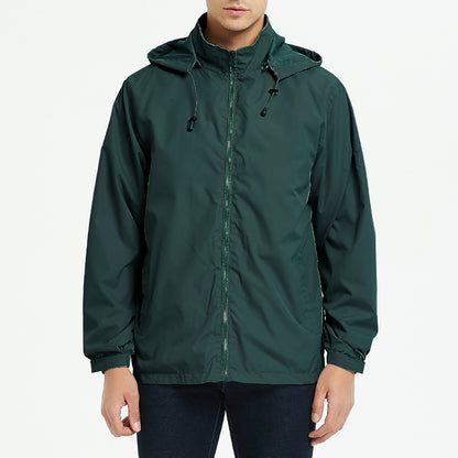 Men's Casual Outdoor Sports Hooded Jacket