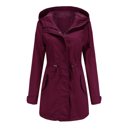 Casual Oversized Hooded Jacket For Women