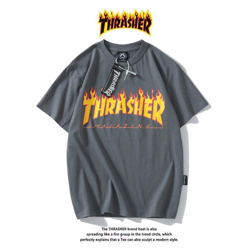 Thrasher Unisex Crew Neck Cotton T-Shirt