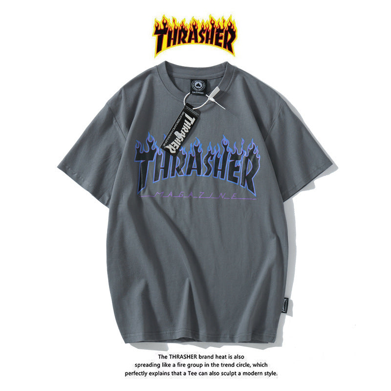 Thrasher Unisex Crew Neck Cotton T-Shirt