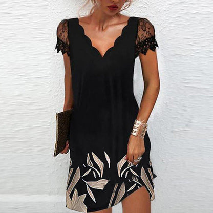 Button Casual Loose Tank Top Dress