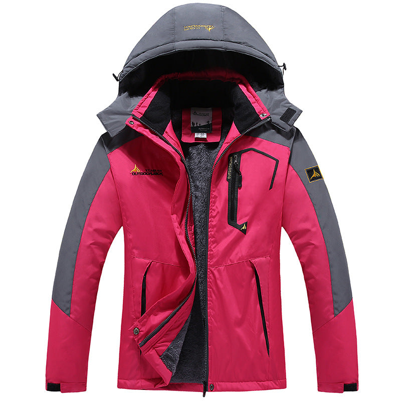 Men/Women Warm  Windproof Waterproof Ski Suit Outdoor Hiking Jacke
