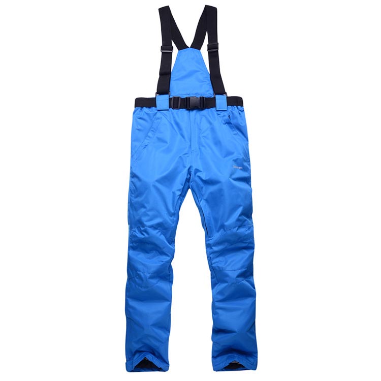 Men's Ski Pants Waterproof And Breathable Polyester Veneer Warm Ski Pants