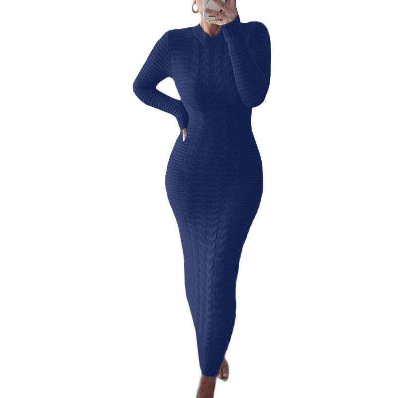Women's Casual Knit Slim Dress