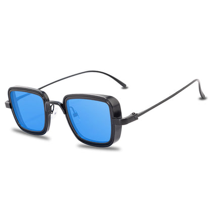 Men's Retro Thick Edge Metal Frame Sunglasses