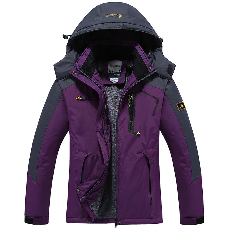 Men/Women Warm  Windproof Waterproof Ski Suit Outdoor Hiking Jacke