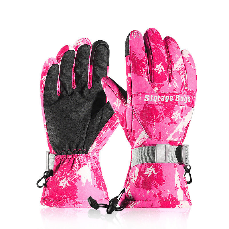 Unisex Waterproof Ski Gloves