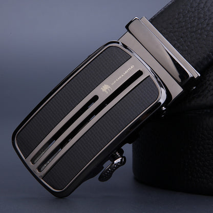 Pure Cowhide Business Suit Men's Belt