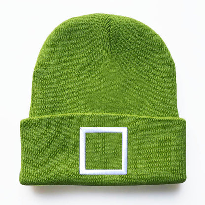 Game Embroidery Knitted Hat Warm Hat