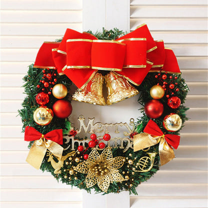 Christmas Wreath Simulation Garland Holiday Decoration