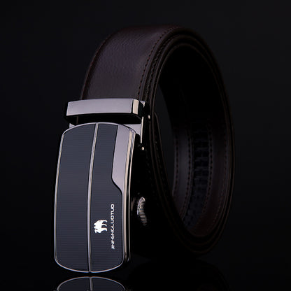 Pure Cowhide Business Suit Men's Belt