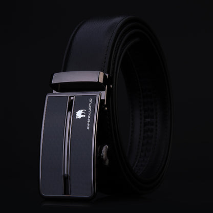 Pure Cowhide Business Suit Men's Belt