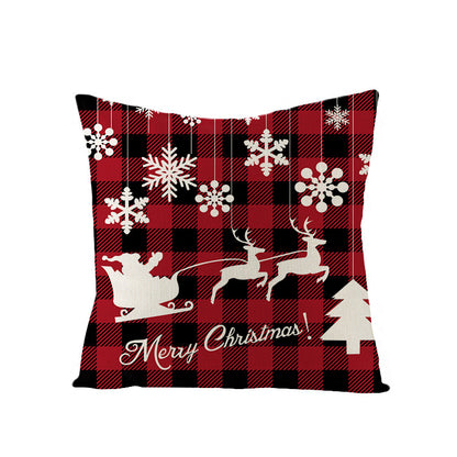 Christmas Pattern Printing Pillowcase