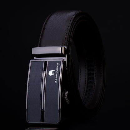 Pure Cowhide Business Suit Men's Belt