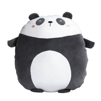 Cute Panda Throw Pillow Quilt Dual Purpose Pillow