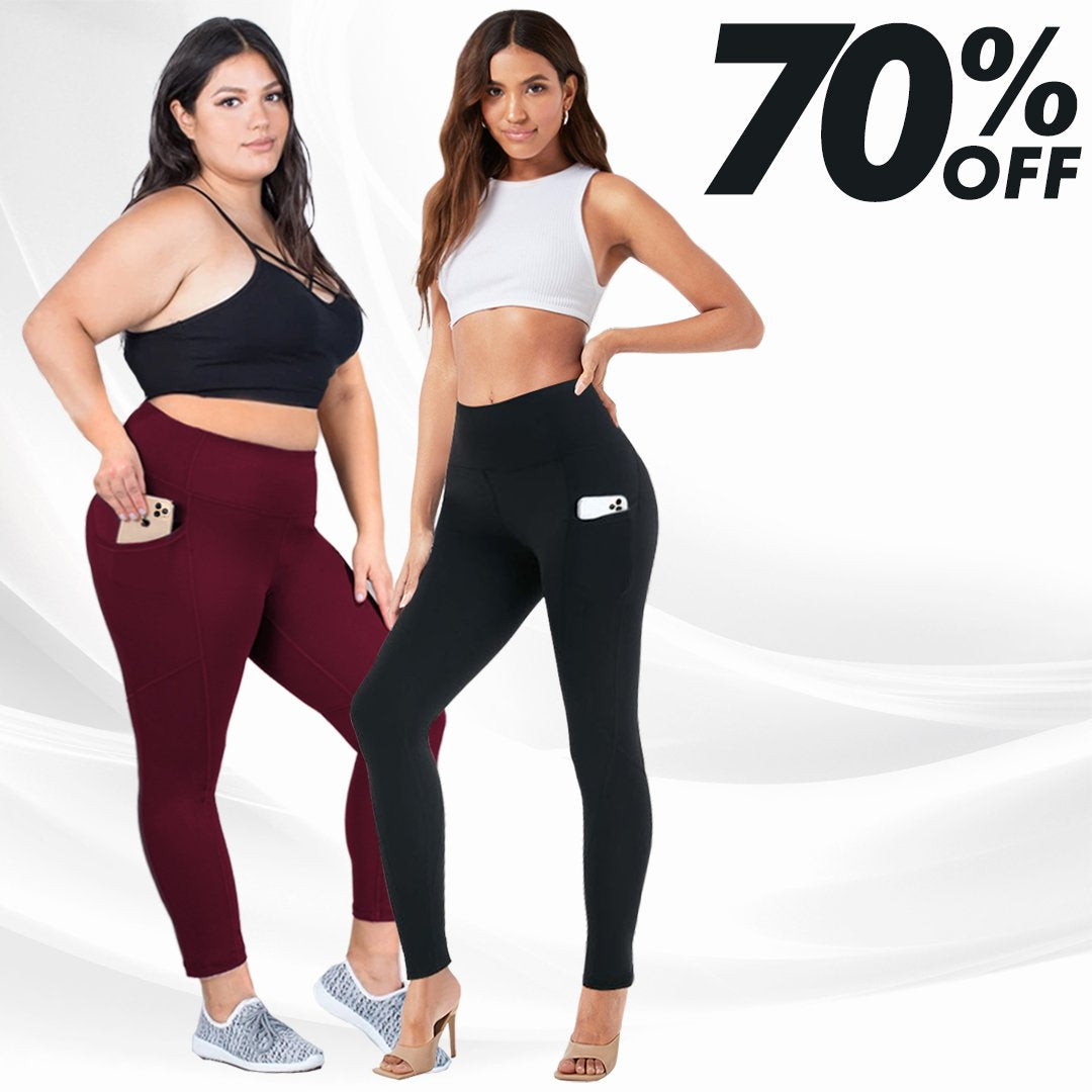 Align High Waist Stretch Tummy Booty Slimming Butt Lift Plus-Size Leggings with Pockets