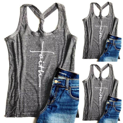 Faith Racerback Women's Shirt Tank Top