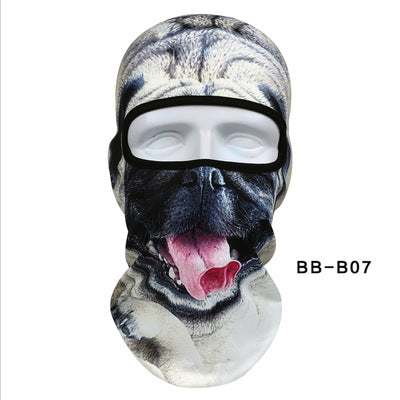 Outdoor Anti-Sun/ Anti Wind Cute Animal Face Mask Face Gini