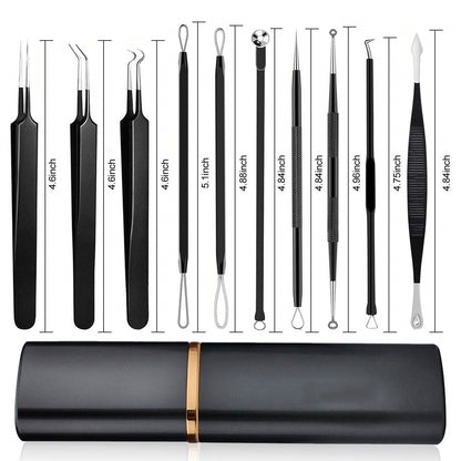 10 Pcs Blackhead Removal Kit Pimple Tool