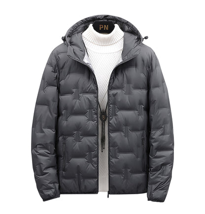 Men's Hooded Down Jacket Winter Jacket
