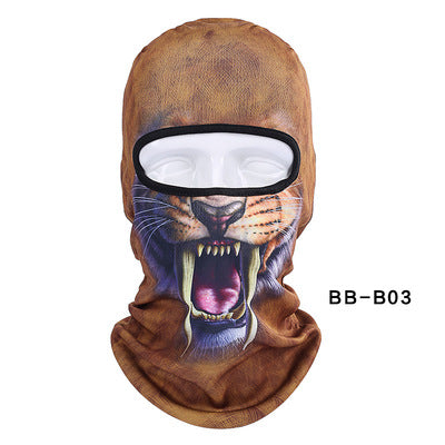 Outdoor Anti-Sun/ Anti Wind Cute Animal Face Mask Face Gini