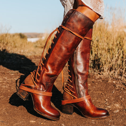 Women's Boots Riding Boots Chunky Heel Round Toe Knee High Boots