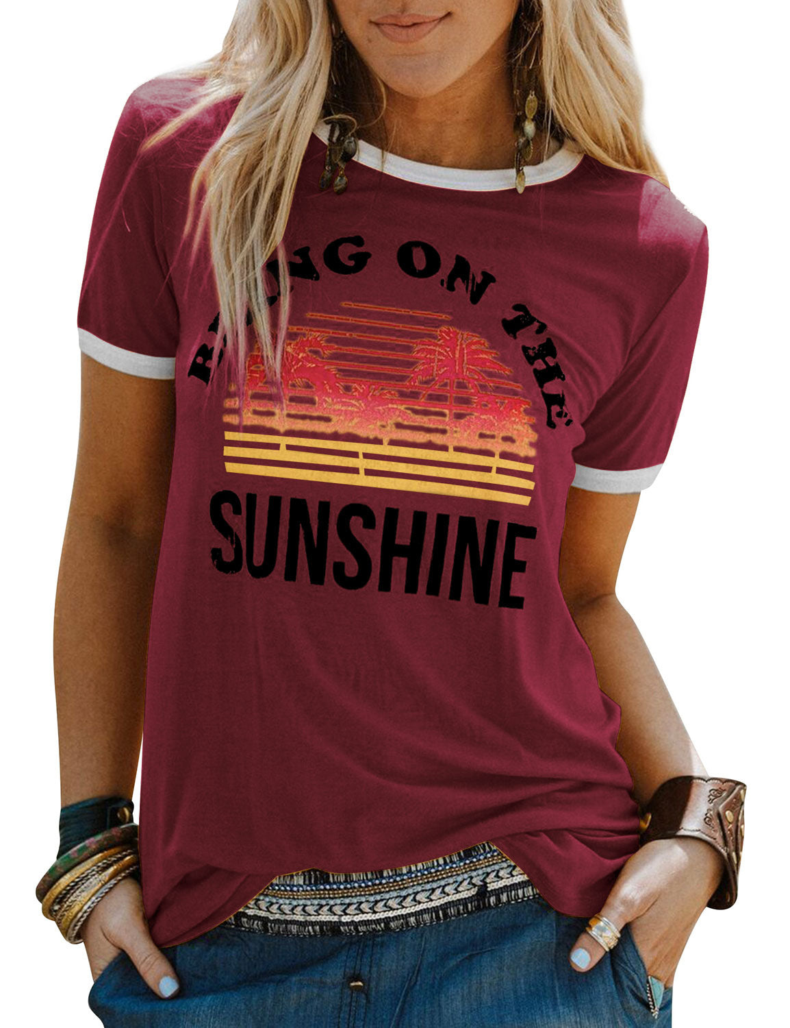 Women's T-Shirt Bring On The Sunshine Tee