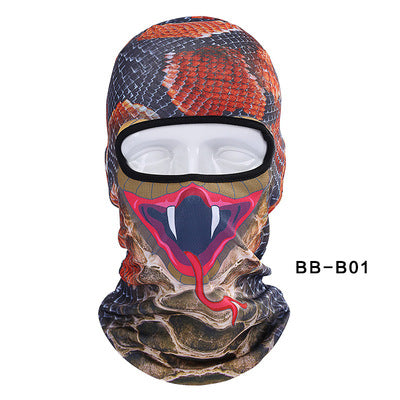 Outdoor Anti-Sun/ Anti Wind Cute Animal Face Mask Face Gini