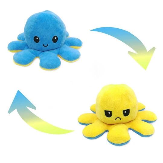 Reversible Cute Mini Octopus Plush Cool Toy